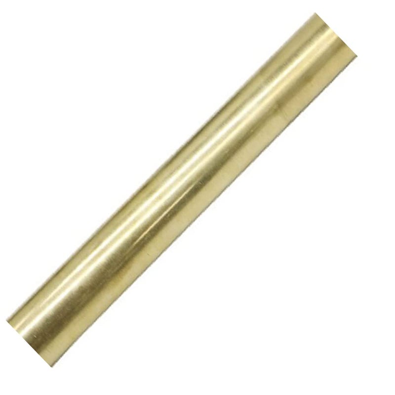 PGCOKO 1 Pcs 19mm / 3/4 Inch Solid Round Brass Rod Lathe Bar Stock Kit, 3/4 Inch in Diameter 6 Inch in Length - Image 1